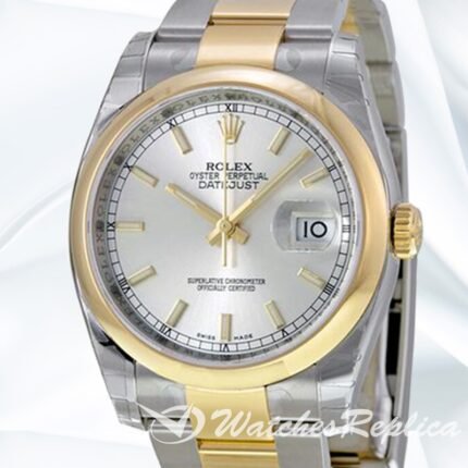 Rolex Datejust Men's 116203SSO 36mm Silver Dial