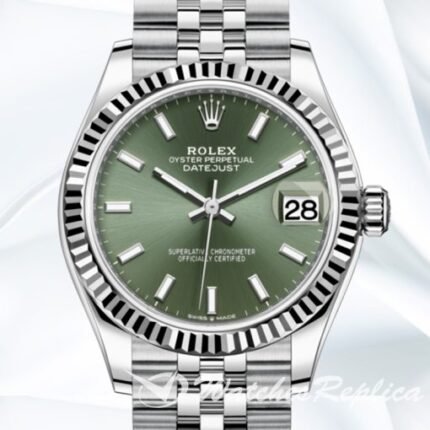 Rolex Datejust Unisex 31mm m278274 0018 Green DialDate just