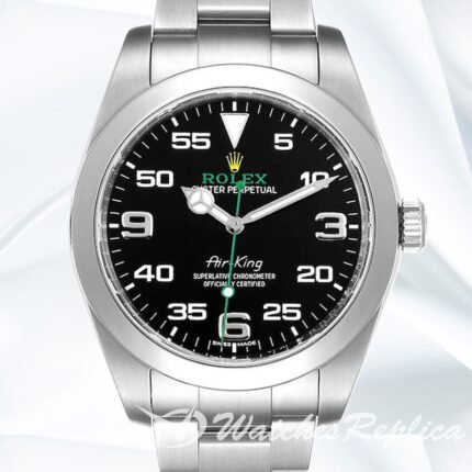 Rolex Air king Men's m116900 0001 40mm Black Dial