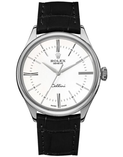 Rolex Cellini White Dial Stick Markers 50509 39MM