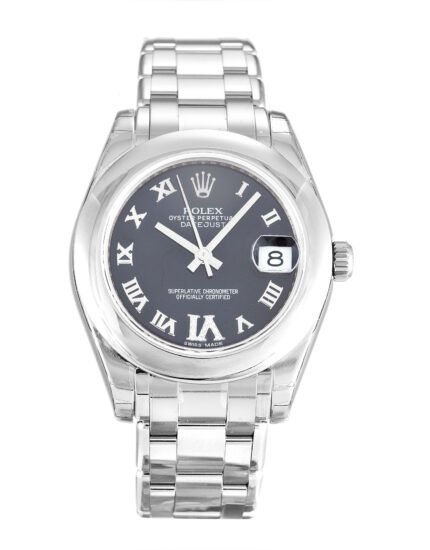 Rolex Datejust Special Edition White Case Roman Markers 81209 31MM