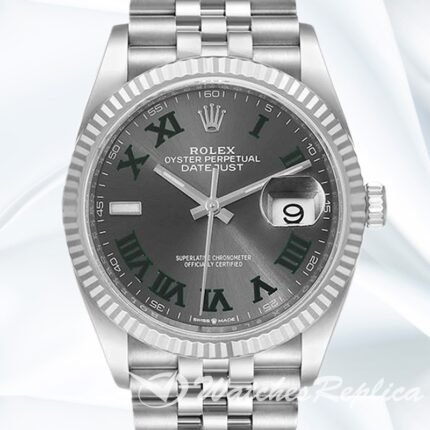 Rolex Datejust 36mm Men's m126234 0045 Silver tone Jubilee Bracelet