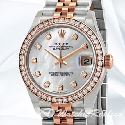 Rolex Datejust 31mm Ladies m278381rbr 0026 Mother of Pearl Dial Automatic