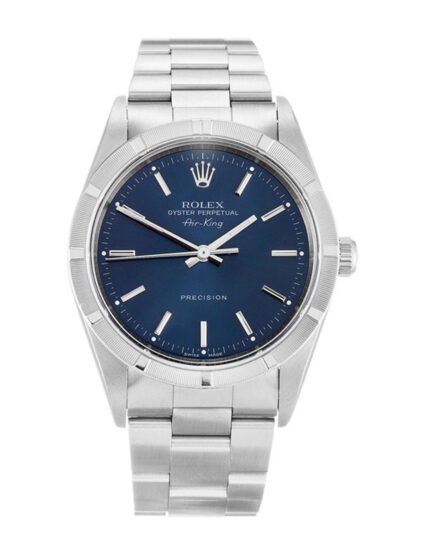 Rolex Air King Blue Dial Stick Markers 14010M 36MM