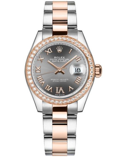 Rolex Datejust Rhodium Dial Diamond Women's Watch 278381RBR 31MM