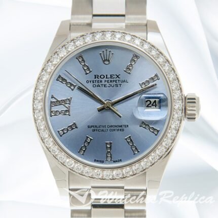 Rolex Datejust Ladies 28mm 279136 President Bracelet Silver tone