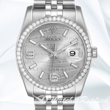 Rolex Datejust 116244SWDAJ Men's 36mm Automatic Bracelet