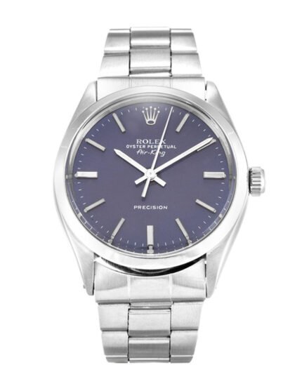 Rolex Air King Blue Dial Stainless steel strap 5500 36MM