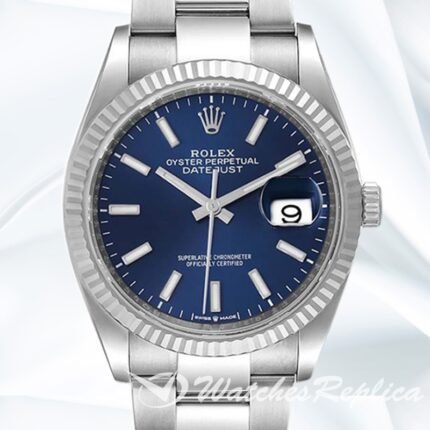 Rolex Datejust 126234BLSO Men's 36mm Automatic Blue Dial
